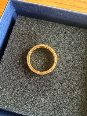 Pandora Inspiration Within Rose Gold Plated Clear CZ Stacking Ring 58